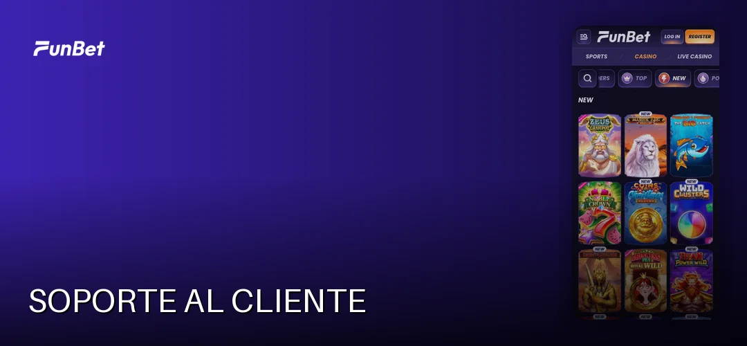 Soporte al cliente