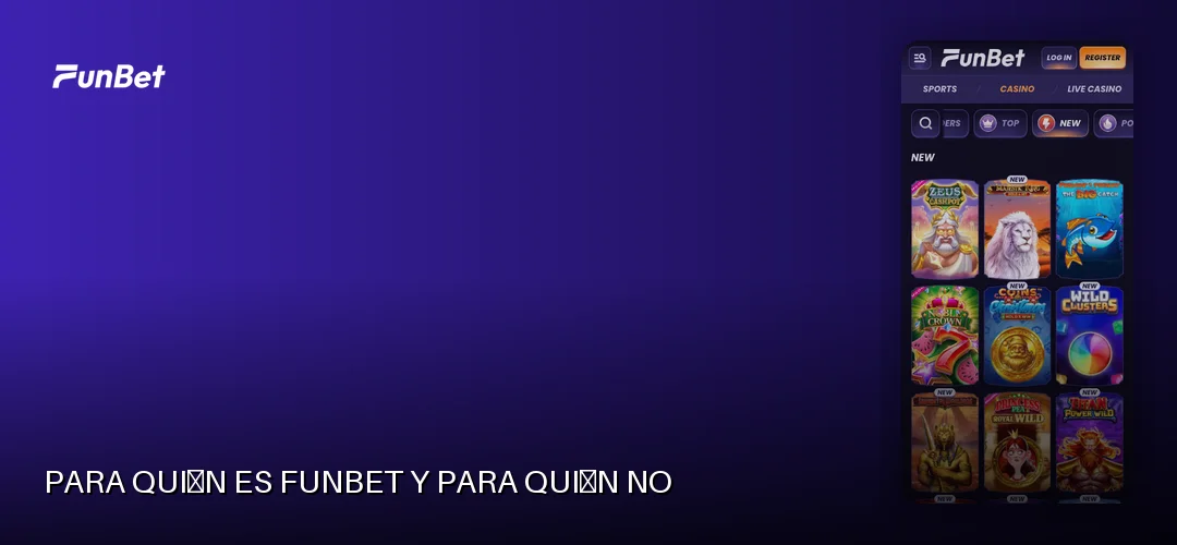 Para quién es Funbet y para quién no